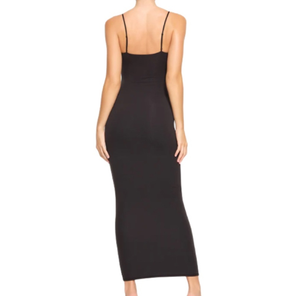 NWT Skims Onyx Soft Lounge Long Slipdress - Sz M - Picture 2 of 10
